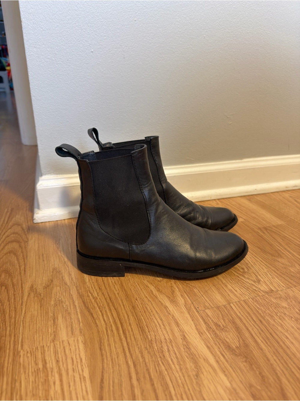 Black Chelsea Boots for Men - Classic Leather Ankle Boot